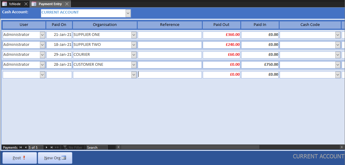 invoice payments