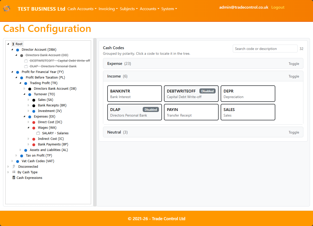 Category Tree desktop mode