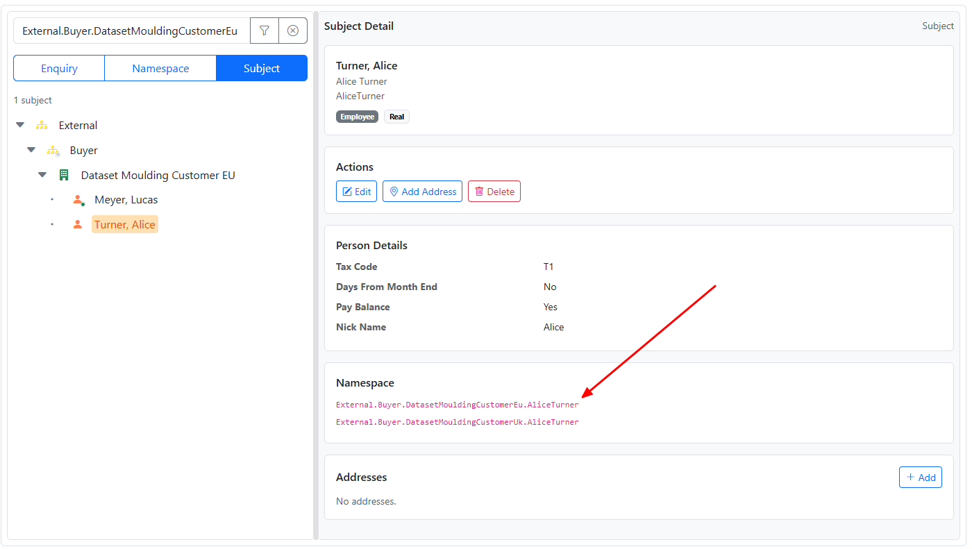 Example DAG configuration