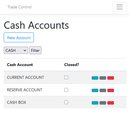 cash accounts